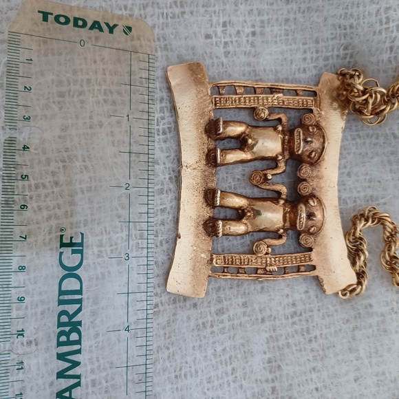 Vintage reproduction of Colombian pendant - Picture 6 of 7